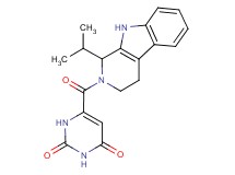 6-[(1-isopropyl-1,3,4,9-tetrahydro-2H-beta-carbolin-2-yl)carbonyl]pyrimidine-2,4(1H,3H)-dione