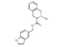 N-(1H-indol-5-ylmethyl)-2-methyl-1,2,3,4-tetrahydroisoquinoline-3-carboxamide