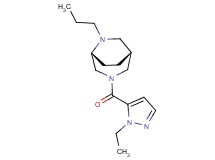 (1R*,5R*)-3-[(1-ethyl-1H-pyrazol-5-yl)carbonyl]-6-propyl-3,6-diazabicyclo[3.2.2]nonane
