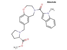 methyl 1-({4-[(1-methyl-1H-indol-2-yl)carbonyl]-2,3,4,5-tetrahydro-1,4-benzoxazepin-7-yl}methyl)-L-prolinate