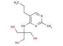 2-(hydroxymethyl)-2-[(2-methyl-5-propylpyrimidin-4-yl)amino]propane-1,3-diol