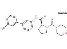 N-(3'-methylbiphenyl-3-yl)-1-(morpholin-4-ylcarbonyl)-L-prolinamide