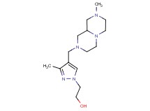2-{3-methyl-4-[(8-methyloctahydro-2H-pyrazino[1,2-a]pyrazin-2-yl)methyl]-1H-pyrazol-1-yl}ethanol