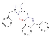 2-[(3-benzyl-1H-1,2,4-triazol-5-yl)methyl]-4-phenylphthalazin-1(2H)-one