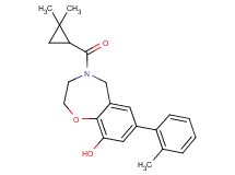 4-[(2,2-dimethylcyclopropyl)carbonyl]-7-(2-methylphenyl)-2,3,4,5-tetrahydro-1,4-benzoxazepin-9-ol