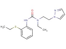 N-ethyl-N'-[2-(ethylthio)phenyl]-N-[2-(1H-pyrazol-1-yl)ethyl]urea