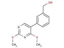 [3-(2,4-dimethoxypyrimidin-5-yl)phenyl]methanol