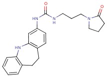 N-(10,11-dihydro-5H-dibenzo[b,f]azepin-3-yl)-N'-[3-(2-oxopyrrolidin-1-yl)propyl]urea