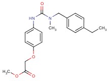 methyl [4-({[(4-ethylbenzyl)(methyl)amino]carbonyl}amino)phenoxy]acetate