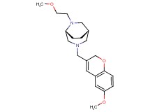 (1S*,5R*)-3-[(6-methoxy-2H-chromen-3-yl)methyl]-6-(2-methoxyethyl)-3,6-diazabicyclo[3.2.2]nonane