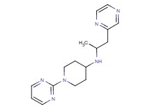 N-(1-methyl-2-pyrazin-2-ylethyl)-1-pyrimidin-2-ylpiperidin-4-amine