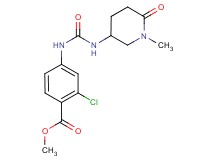 methyl 2-chloro-4-({[(1-methyl-6-oxopiperidin-3-yl)amino]carbonyl}amino)benzoate