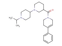 1'-isopropyl-3-[(4-phenyl-3,6-dihydro-1(2H)-pyridinyl)carbonyl]-1,4'-bipiperidine