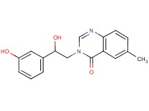 3-[2-hydroxy-2-(3-hydroxyphenyl)ethyl]-6-methylquinazolin-4(3H)-one