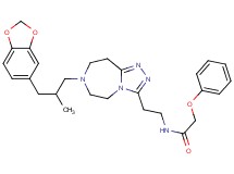 N-(2-{7-[3-(1,3-benzodioxol-5-yl)-2-methylpropyl]-6,7,8,9-tetrahydro-5H-[1,2,4]triazolo[4,3-d][1,4]diazepin-3-yl}ethyl)-2-phenoxyacetamide