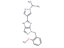 5-(1-isopropyl-1H-pyrazol-4-yl)-1-(2-methoxybenzyl)-1,4-dihydroimidazo[4,5-c]pyrazole