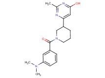 6-{1-[3-(dimethylamino)benzoyl]-3-piperidinyl}-2-methyl-4-pyrimidinol