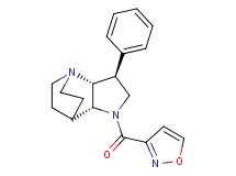 (2R*,3S*,6R*)-5-(3-isoxazolylcarbonyl)-3-phenyl-1,5-diazatricyclo[5.2.2.0~2,6~]undecane