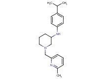 N-(4-isopropylphenyl)-1-[(6-methyl-2-pyridinyl)methyl]-3-piperidinamine