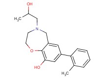 4-(2-hydroxypropyl)-7-(2-methylphenyl)-2,3,4,5-tetrahydro-1,4-benzoxazepin-9-ol