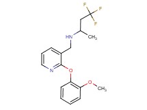 4,4,4-trifluoro-N-{[2-(2-methoxyphenoxy)pyridin-3-yl]methyl}butan-2-amine