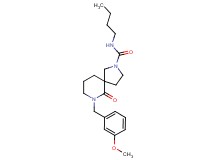 N-butyl-7-(3-methoxybenzyl)-6-oxo-2,7-diazaspiro[4.5]decane-2-carboxamide