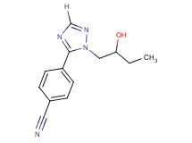 4-[1-(2-hydroxybutyl)-1H-1,2,4-triazol-5-yl]benzonitrile