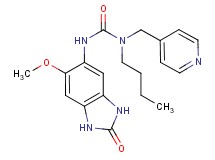 N-butyl-N'-(6-methoxy-2-oxo-2,3-dihydro-1H-benzimidazol-5-yl)-N-(pyridin-4-ylmethyl)urea
