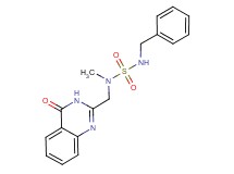 N'-benzyl-N-methyl-N-[(4-oxo-3,4-dihydroquinazolin-2-yl)methyl]sulfamide