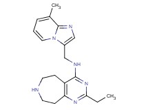 2-ethyl-N-[(8-methylimidazo[1,2-a]pyridin-3-yl)methyl]-6,7,8,9-tetrahydro-5H-pyrimido[4,5-d]azepin-4-amine dihydrochloride