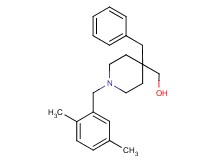 [4-benzyl-1-(2,5-dimethylbenzyl)-4-piperidinyl]methanol