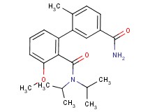 N~2~,N~2~-diisopropyl-3-methoxy-6'-methylbiphenyl-2,3'-dicarboxamide