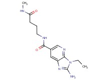2-amino-3-ethyl-N-[4-(methylamino)-4-oxobutyl]-3H-imidazo[4,5-b]pyridine-6-carboxamide