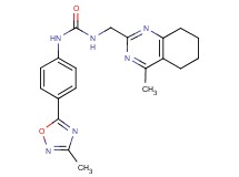 N-[4-(3-methyl-1,2,4-oxadiazol-5-yl)phenyl]-N'-[(4-methyl-5,6,7,8-tetrahydroquinazolin-2-yl)methyl]urea