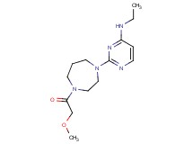 N-ethyl-2-[4-(methoxyacetyl)-1,4-diazepan-1-yl]pyrimidin-4-amine