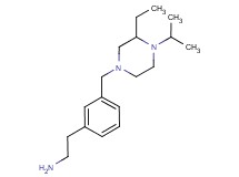 (2-{3-[(3-ethyl-4-isopropyl-1-piperazinyl)methyl]phenyl}ethyl)amine dihydrochloride