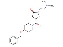 4-{[4-(benzyloxy)-1-piperidinyl]carbonyl}-1-[2-(dimethylamino)ethyl]-2-pyrrolidinone