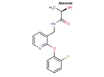 (2R)-N-{[2-(2-fluorophenoxy)pyridin-3-yl]methyl}-2-hydroxypropanamide