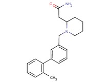 2-{1-[(2'-methylbiphenyl-3-yl)methyl]piperidin-2-yl}acetamide