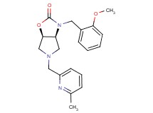 (3aS*,6aR*)-3-(2-methoxybenzyl)-5-[(6-methyl-2-pyridinyl)methyl]hexahydro-2H-pyrrolo[3,4-d][1,3]oxazol-2-one