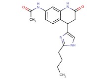 N-[4-(2-butyl-1H-imidazol-4-yl)-2-oxo-1,2,3,4-tetrahydroquinolin-7-yl]acetamide