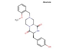 (3S,9aR)-3-(4-hydroxybenzyl)-8-(2-methoxybenzyl)tetrahydro-2H-pyrazino[1,2-a]pyrazine-1,4(3H,6H)-dione