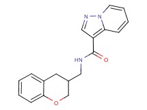 N-(3,4-dihydro-2H-chromen-3-ylmethyl)pyrazolo[1,5-a]pyridine-3-carboxamide