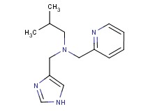 (1H-imidazol-4-ylmethyl)isobutyl(pyridin-2-ylmethyl)amine