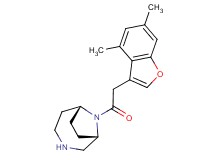 rel-(1S,6R)-9-[(4,6-dimethyl-1-benzofuran-3-yl)acetyl]-3,9-diazabicyclo[4.2.1]nonane hydrochloride