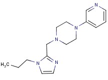 1-[(1-propyl-1H-imidazol-2-yl)methyl]-4-pyridin-3-ylpiperazine