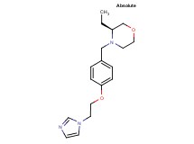 (3S)-3-ethyl-4-{4-[2-(1H-imidazol-1-yl)ethoxy]benzyl}morpholine