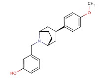 3-{[(3-endo)-3-(4-methoxyphenyl)-8-azabicyclo[3.2.1]oct-8-yl]methyl}phenol
