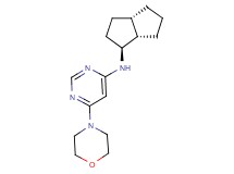 6-morpholin-4-yl-N-[(1S*,3aS*,6aS*)-octahydropentalen-1-yl]pyrimidin-4-amine