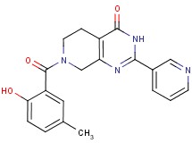 7-(2-hydroxy-5-methylbenzoyl)-2-pyridin-3-yl-5,6,7,8-tetrahydropyrido[3,4-d]pyrimidin-4(3H)-one
